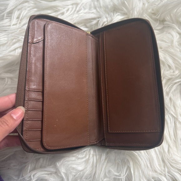 Longaberger NWOT vintage leather wallet - Picture 6 of 6